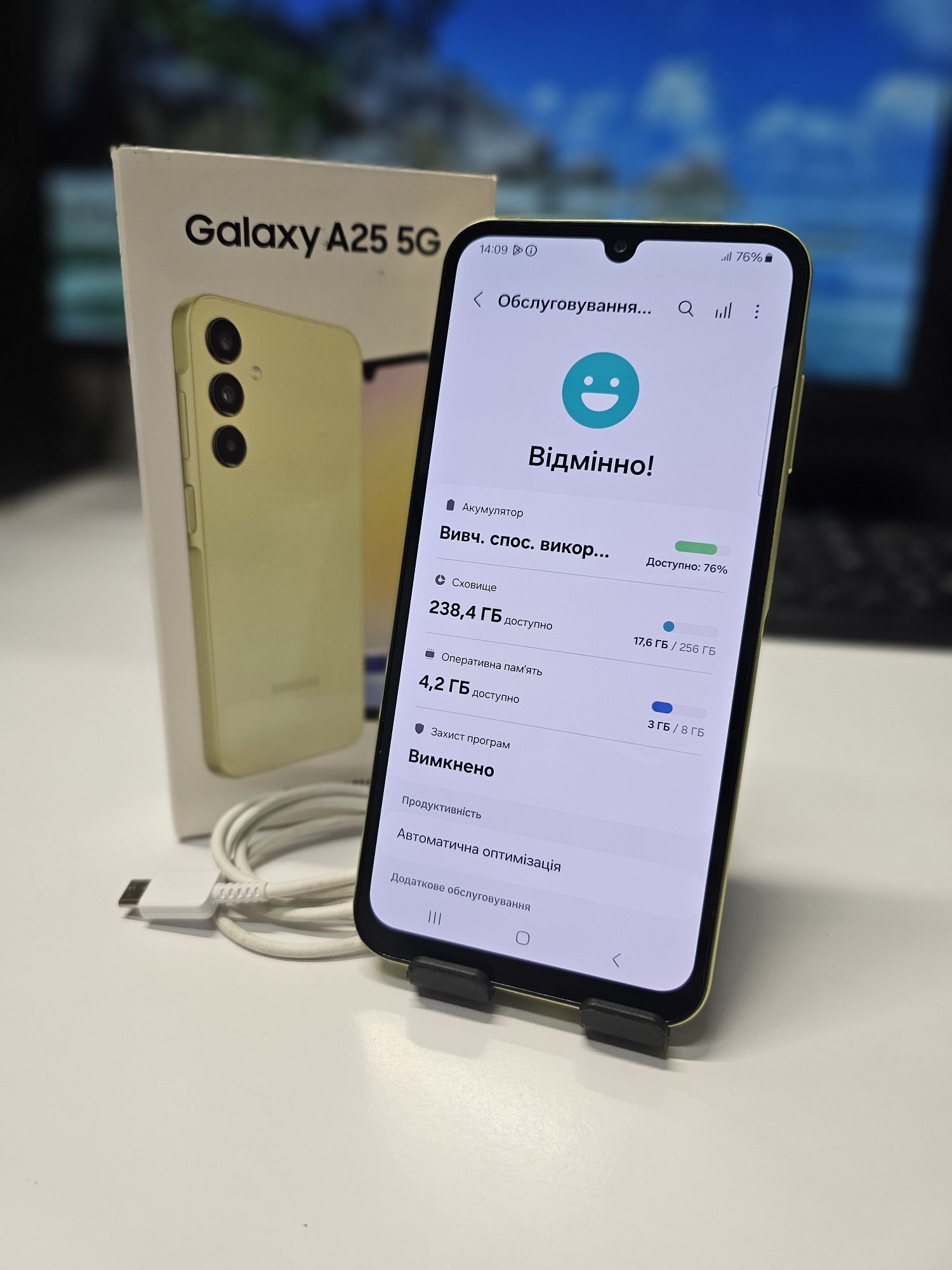 Samsung A25 8/256Gb, ідеал,  офіційний