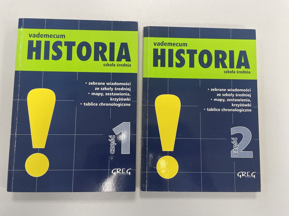 Vademecum historia szkoła średnia - Piotr Czerwiński - wyd. Greg