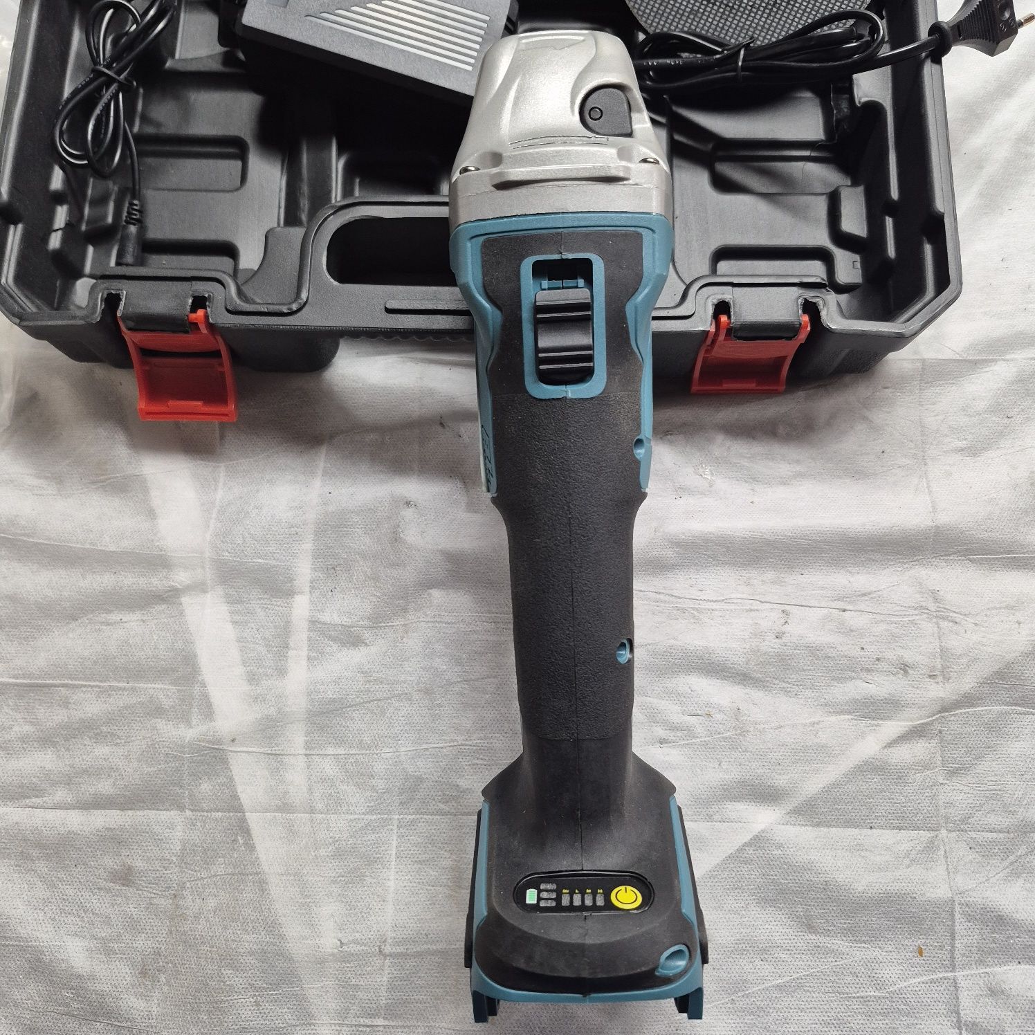 Szlifierka kątowa 18V 1200W 125mm Polerka Komplet