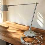 Lampa lampka biurowa warsztatowa OLEBY Ikea biała