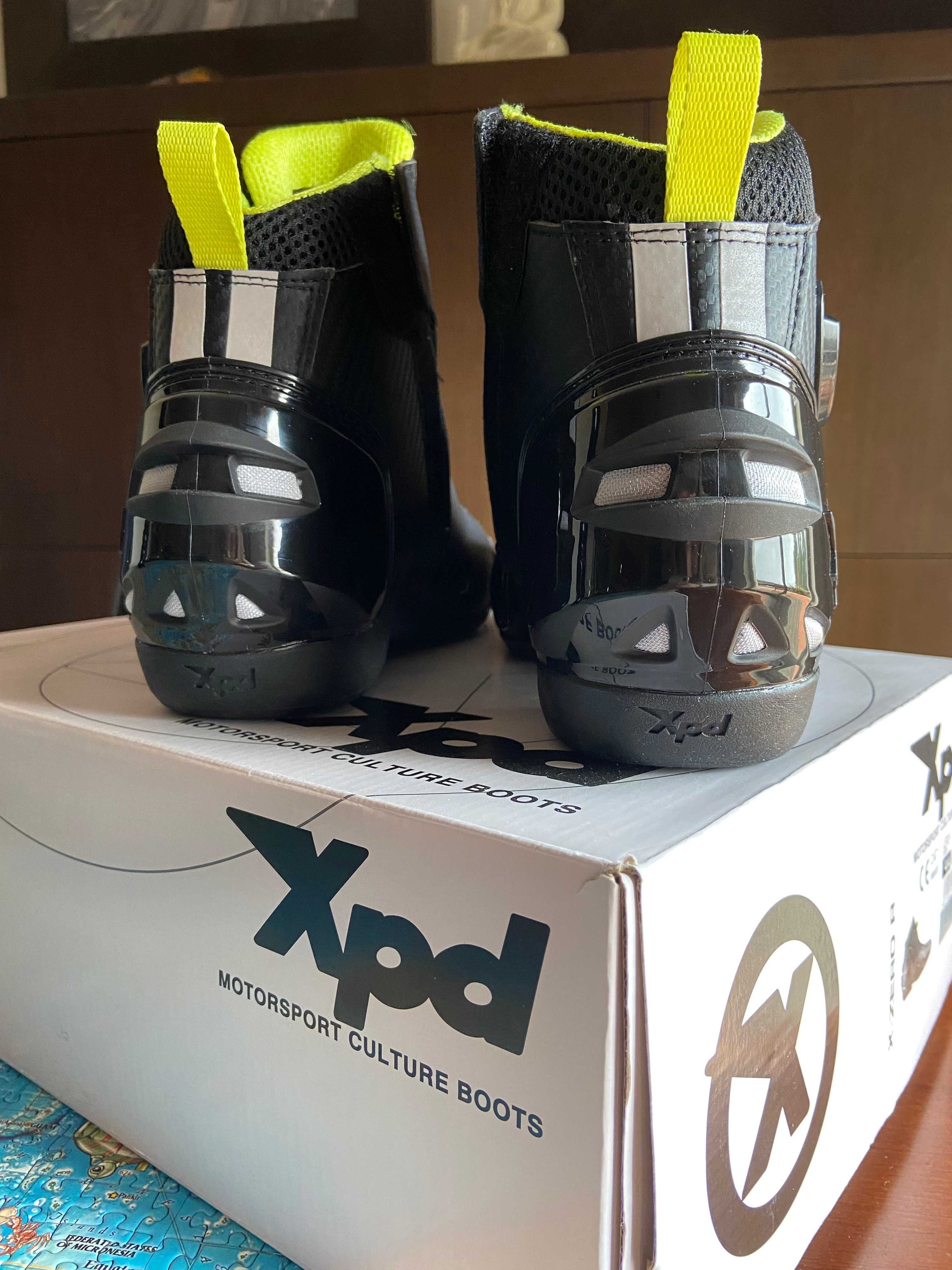 Botas Moto XPD X-Zero  (Como NOVAS) 43-44 Alta Qualidade