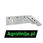 Unia Pług Lemiesz 3-skibowy z dłutem grubość 12mm stal borowa WARYŃSKI