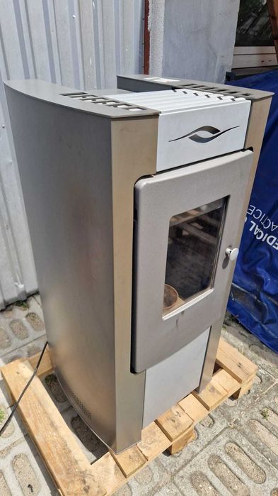 Piec kominek na pellet pelet peleciak kominkowy peletowy 8kw MOCNY