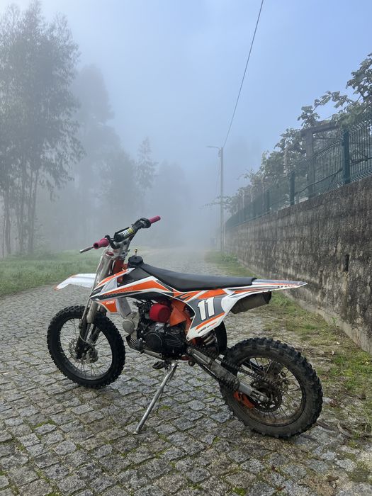 Vendo pit bike 125 rodas 17/14