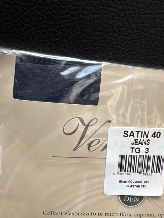 Veneziana satin rajstopy 40 den jeans  3 38 M