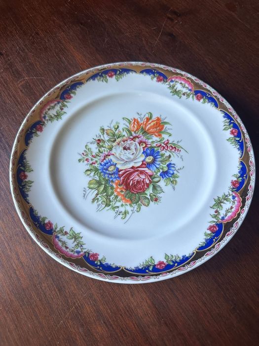 Prato decorativo porcelana