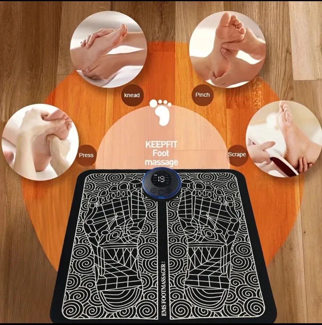 Масажний килимок-міостимулятор для стоп Ems Foot Massager