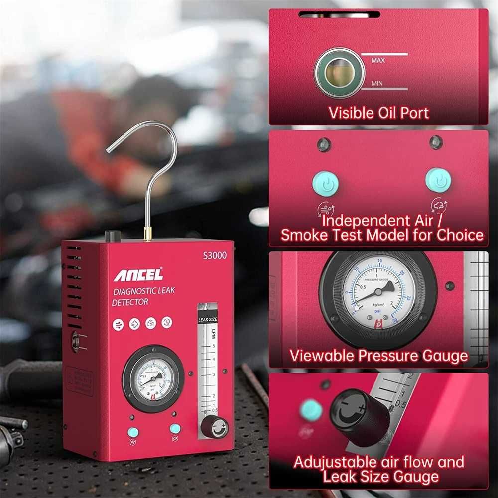 Generator dymu Tester szczelności Zadymiarka Ancel S3000