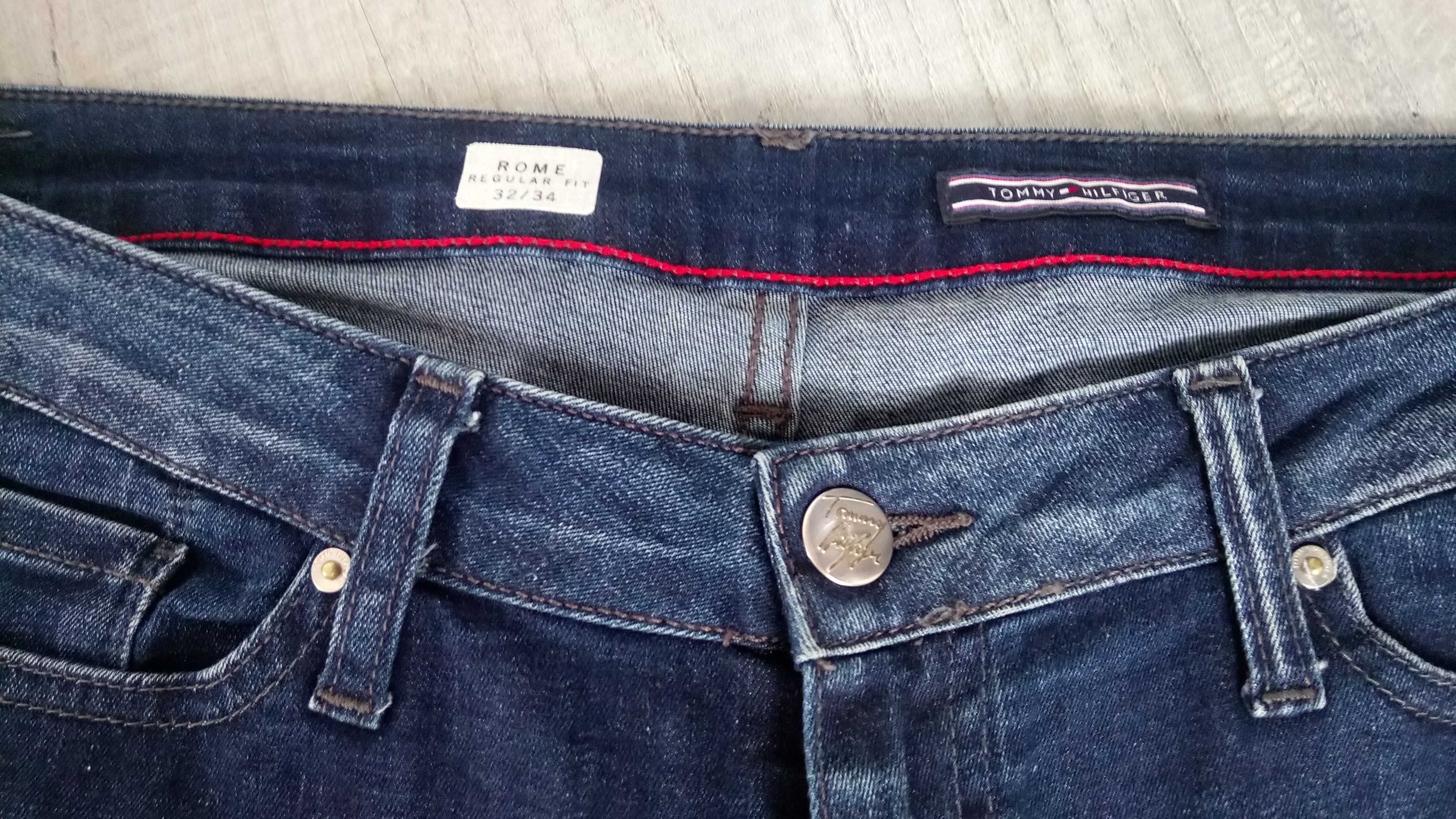 Spodnie jeans (Tommy Hilfiger) w rozmiarze 32/34