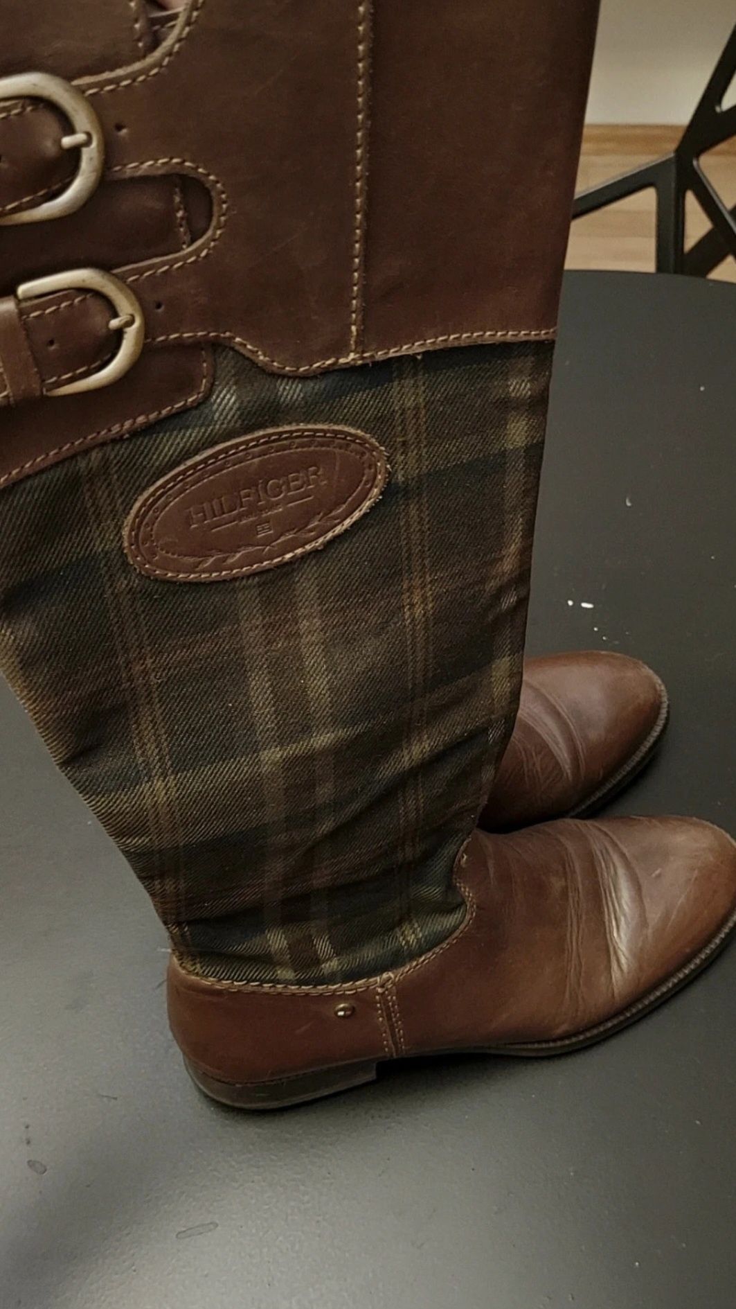 Kozaki oficerki Tommy Hilfiger 39