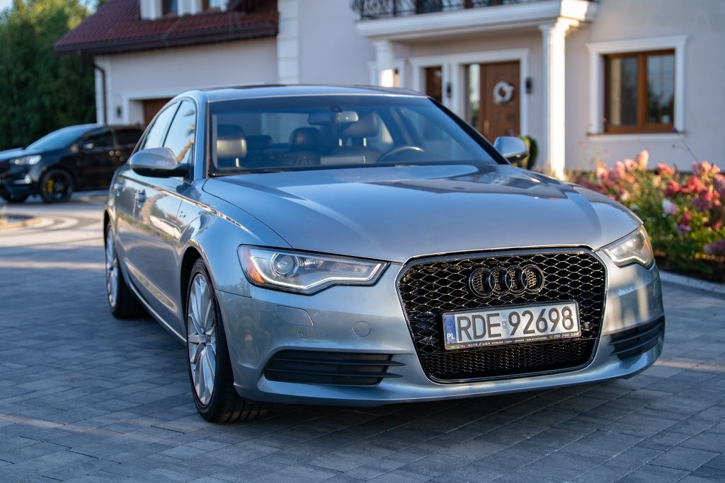 2012 Audi A6 C7, Bogato wyposażona,  po pełnym serwisie, fv23%