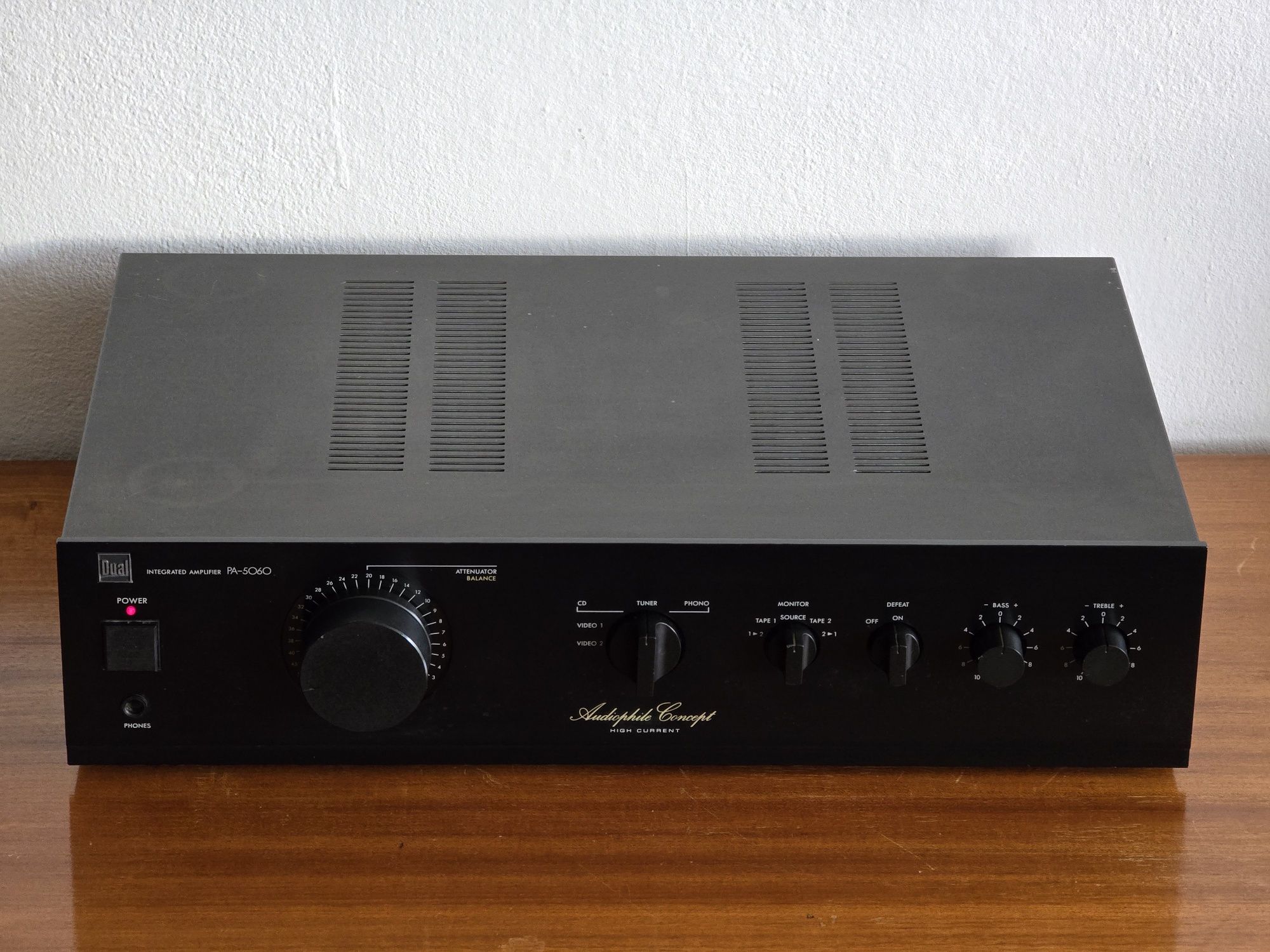 Audiophile Concept HIGH CURRENT wzmacniacz Dual PA 5060 ROTEL koncept