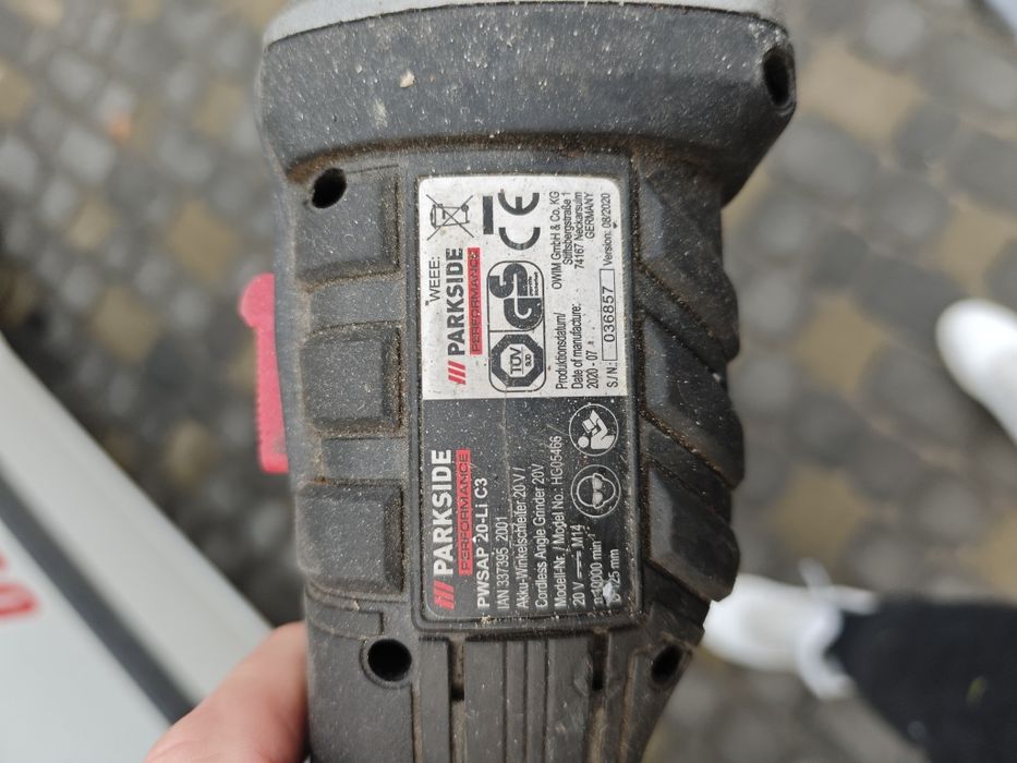 Parkside на запчастини