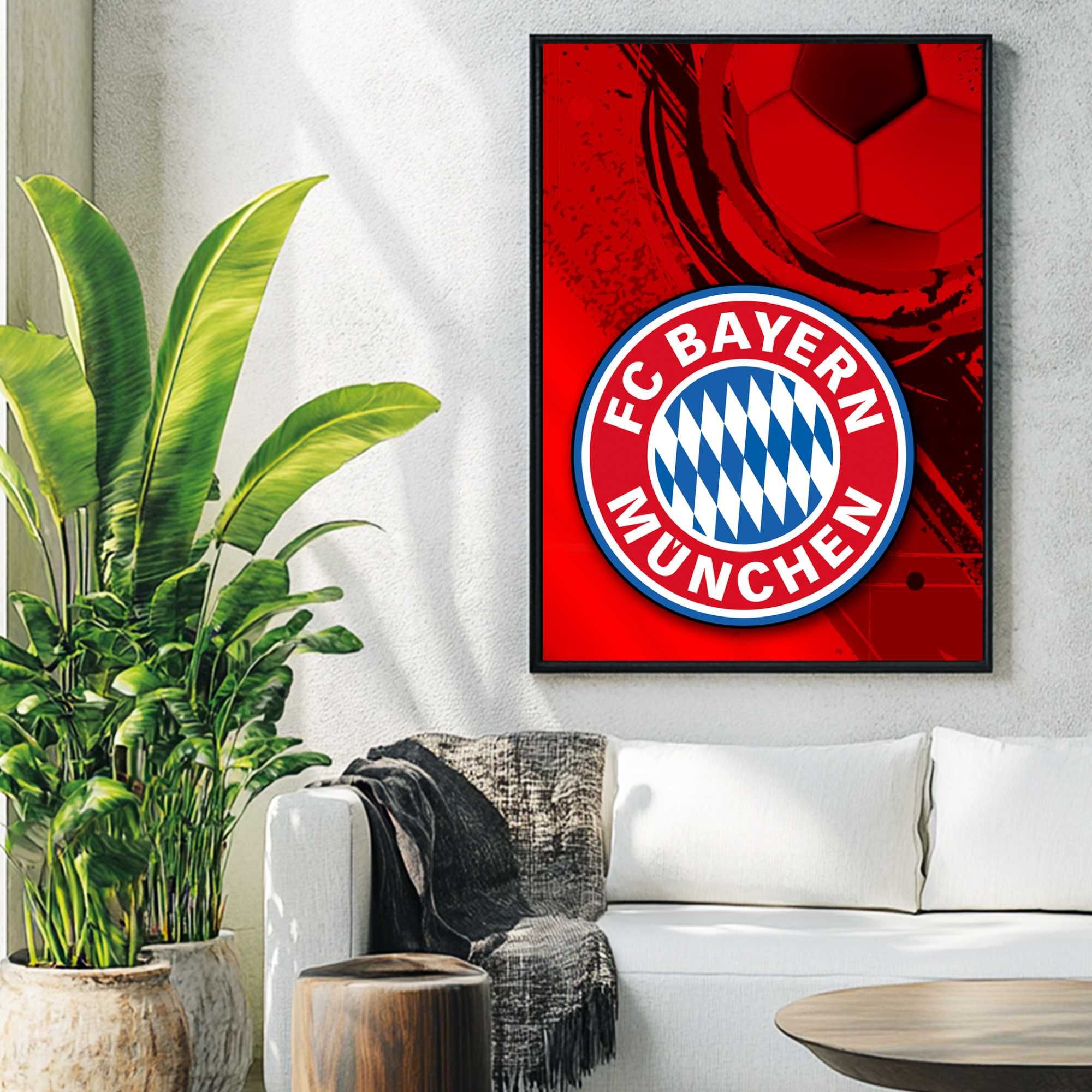plakat bayern monachium, obraz w ramę bayern monachium
