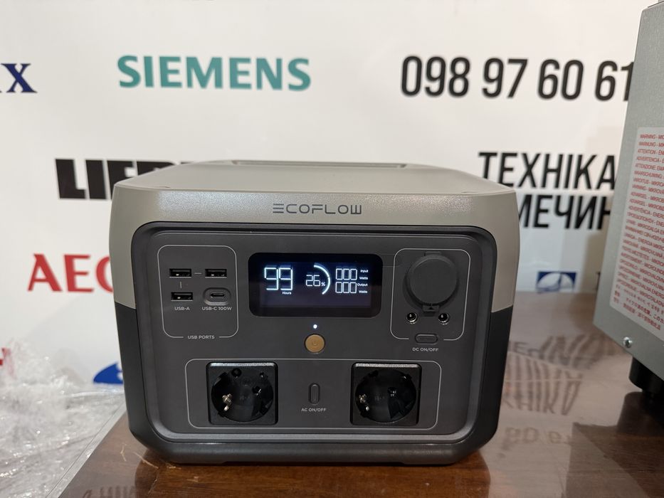 EcoFlow River Max 512Wh з Німеччини Європа