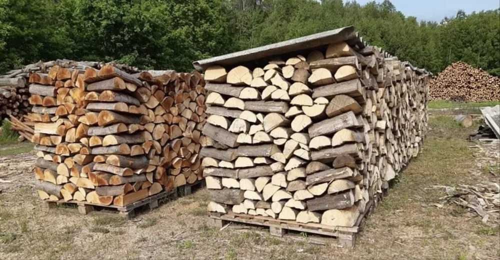 Opałowe drewno Kominkowe - połupane - Sezonowane