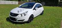 corsa zarejestrowan opłacona felga 17 czarny dach
