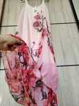 Sukienka kwiaty Boho plus size 46 44 wesele duży rozmiar