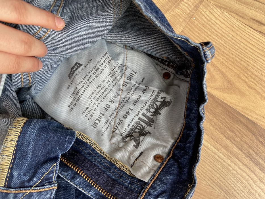 Levis spodnie jeansy 510