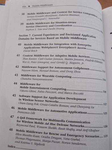 Livro Técnico em inglês "The Handbook of Mobile Middleware"