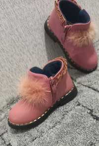 Осінньо-весняні черевички для дівчаток 22 розмір