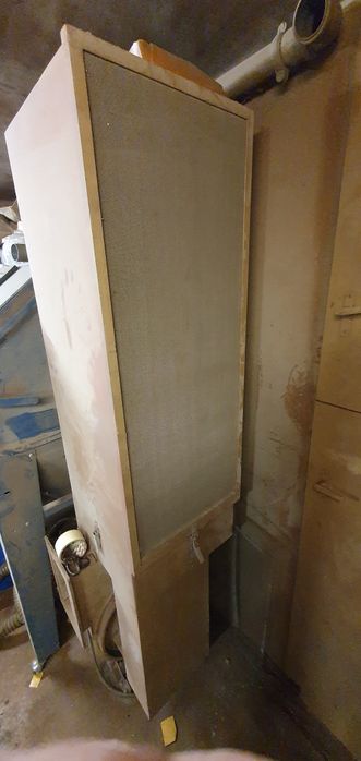 Śrut staliwny 320kg + filtr do pomieszczenia