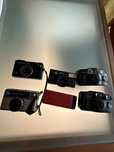 Várias cameras antigas - Preço por tudo