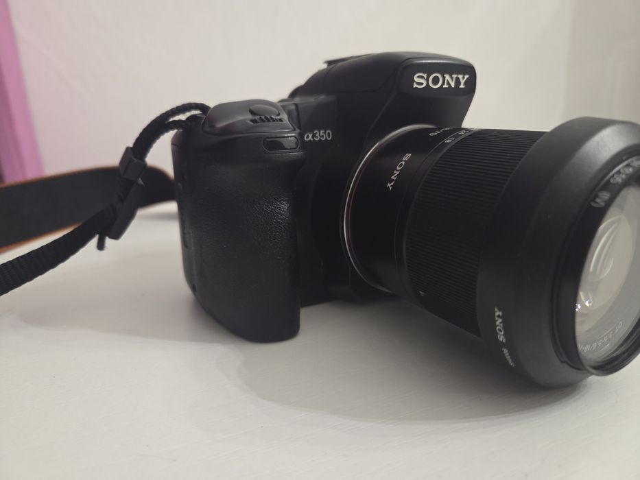 Aparat Sony alpha 350