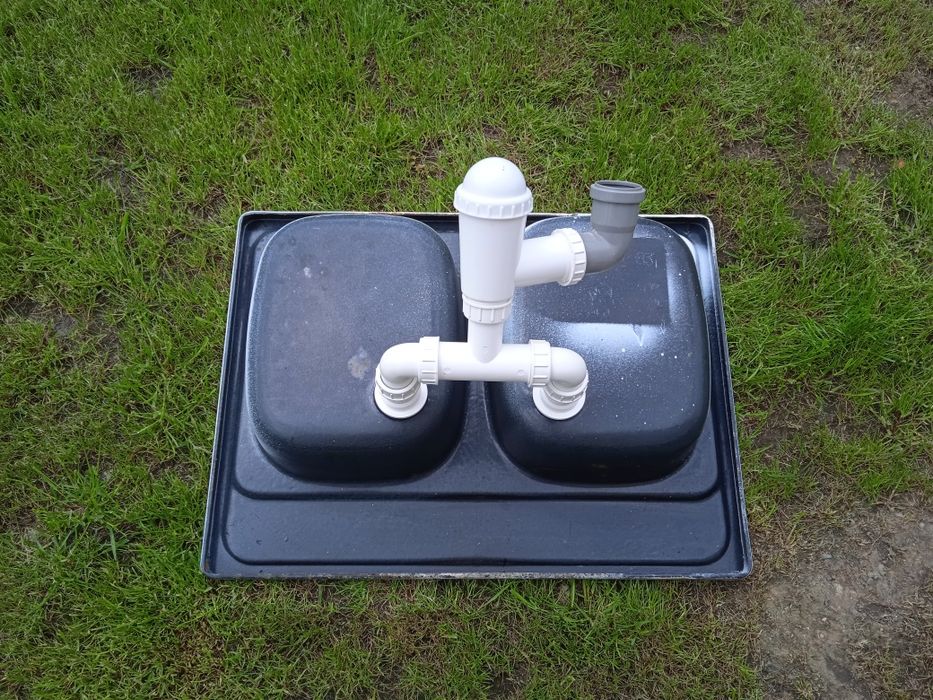 Zlewozmywak dwukomorowy