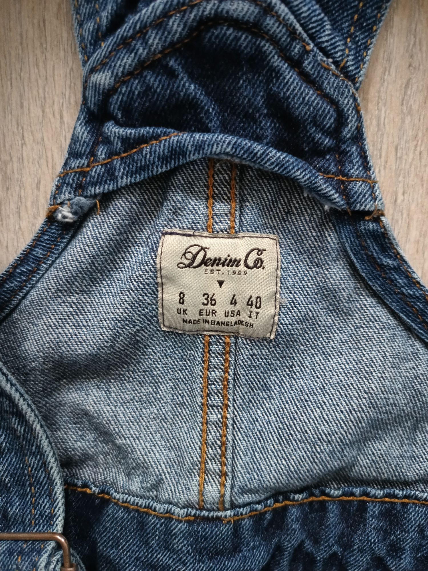 Ogrodniczki jeansowe damskie Denim Co.