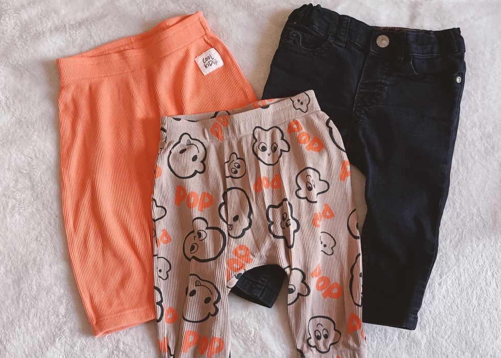 Zestaw rzeczy niemowlęcych r. 68