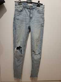 Spodnie jeans cropp r. 36