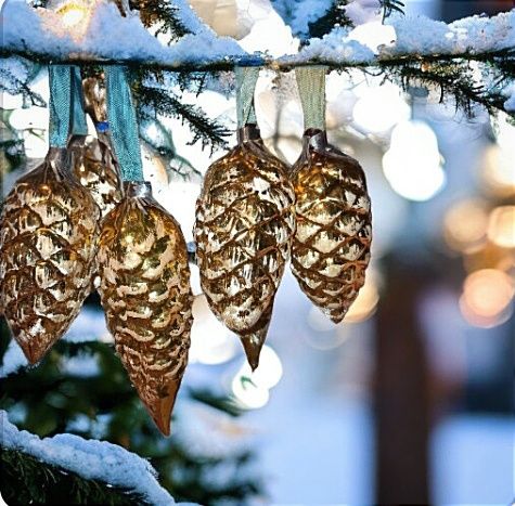 Ёлочные игрушки шишки СССР