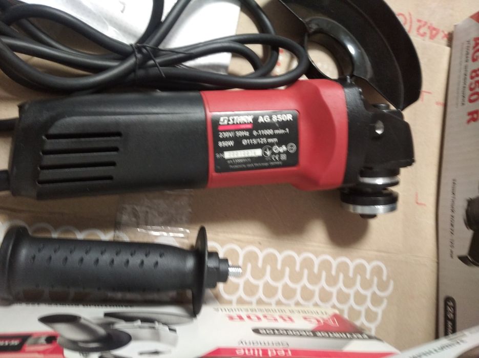 Болгарка на 125 мм Stark AG 850 R Germany