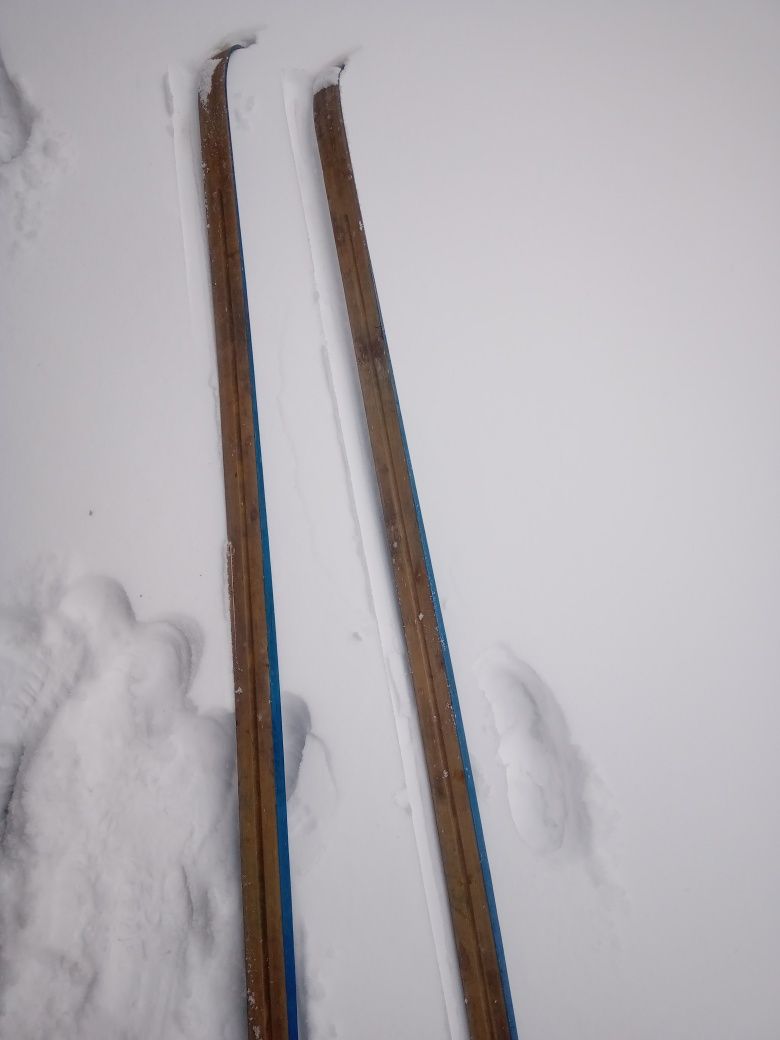 Лыжи спортивные беговые Стрела СССР