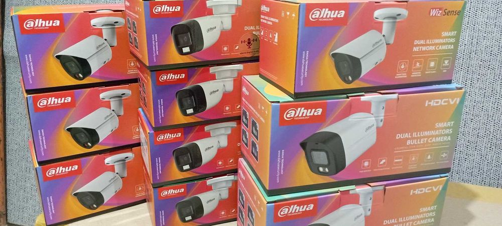 Комплект Реєстратор Hikvision Dahua +4 камери від ОПТОВОГО СКЛАДУ