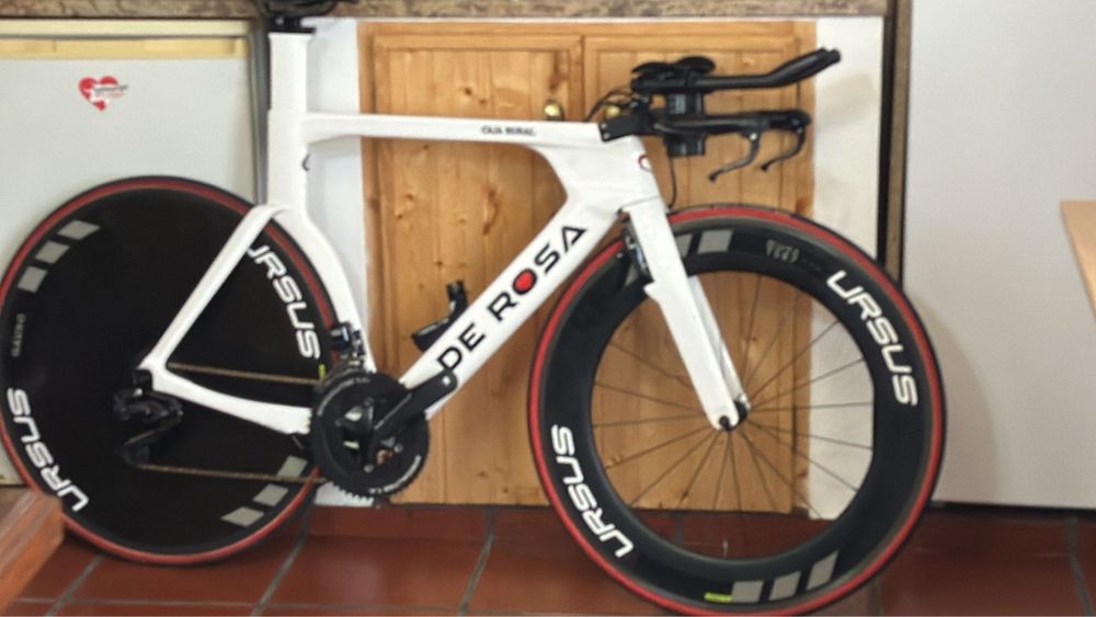 Bike de crono de rosa