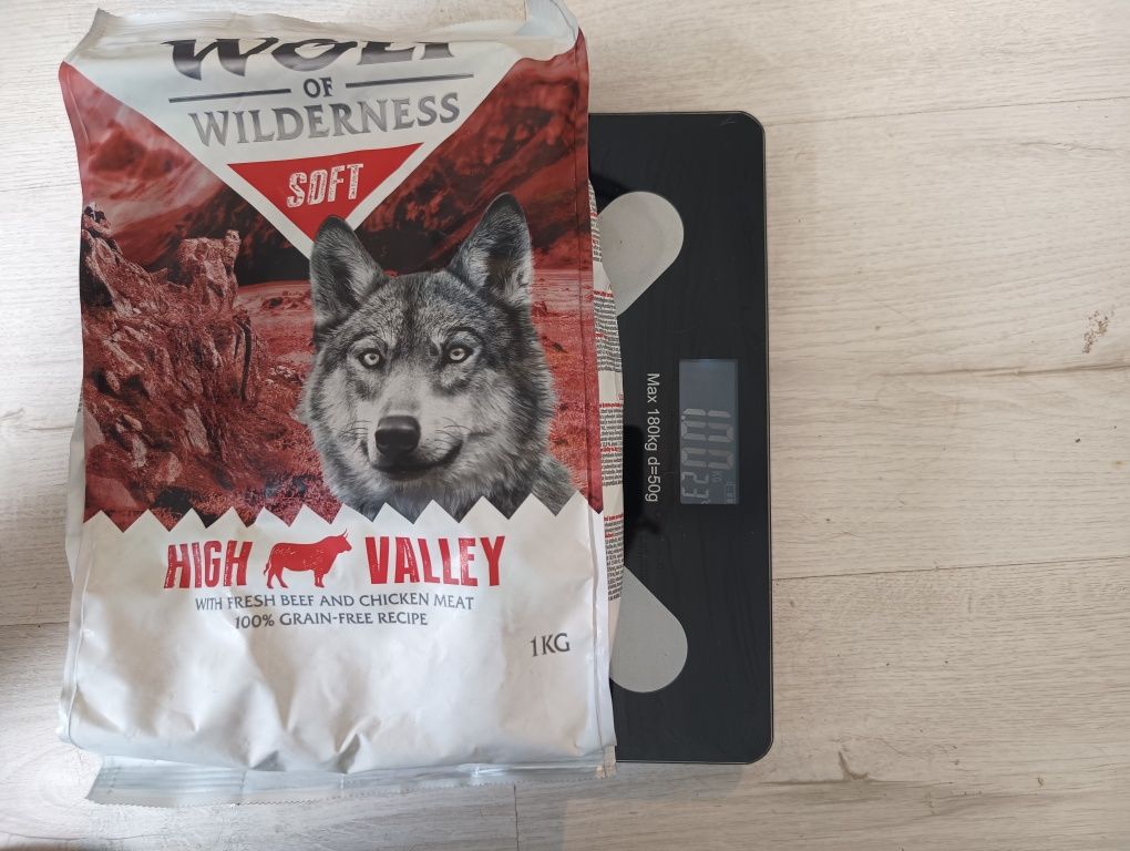 Karma dla psa Wolf of wilderness soft z wołowiną