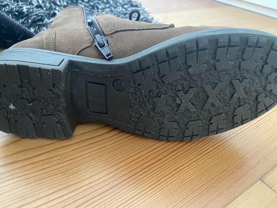 Botas castanhas de camurça - Seaside