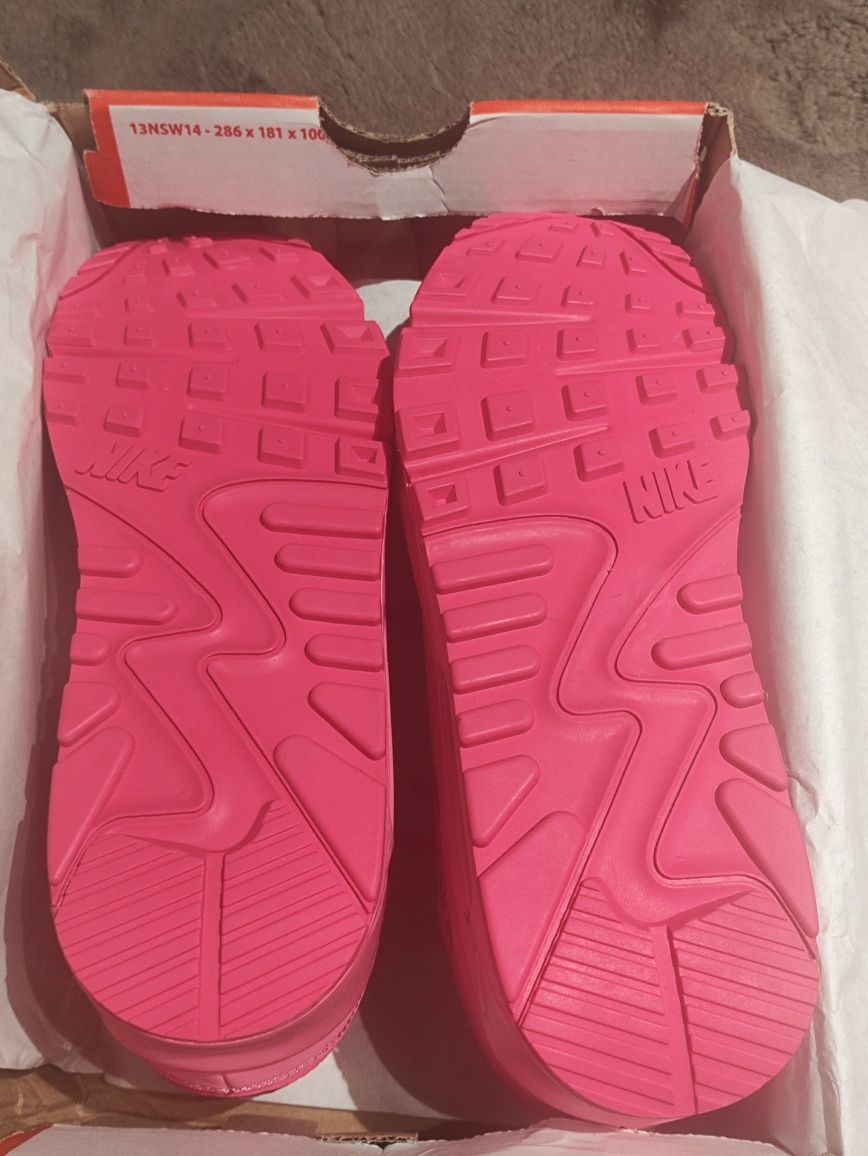 Buciki Nike Air max 39 różowe