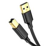 Kabel Ugreen Usb 2.0 Typ B 3M Do Drukarki Czarny Szybki 480 Mbps