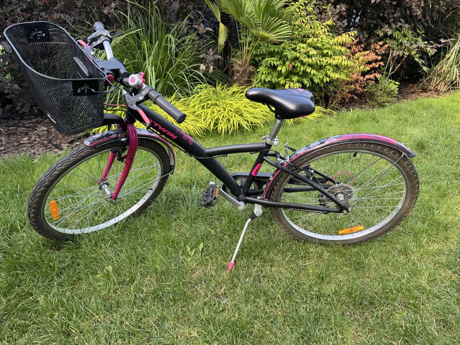 Rower dziewczęcy btwin 24” decathlon