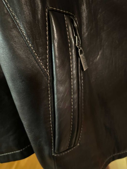 super kurtka skórzana 3/4 firmy Engbers r 52