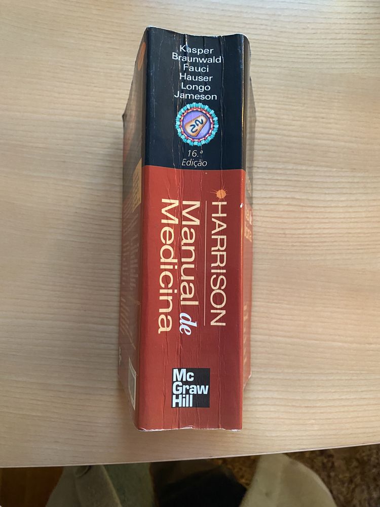 Livro Harrison manual de medicina interna 16 ed