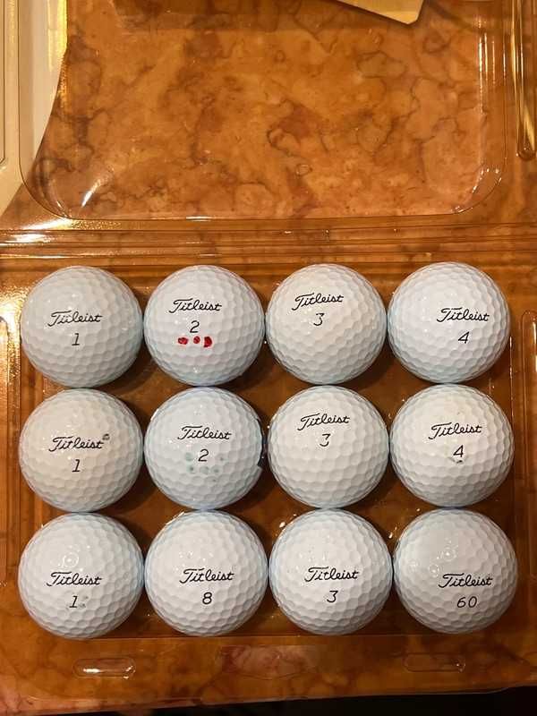 12 Bolas Golfe - TITLEIST Prov-1 (NOVAS)