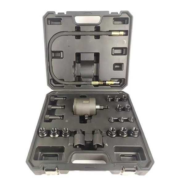 Com Iva) Extrator Saca Injetores Pneumático + Conjunto 3 Adaptadores