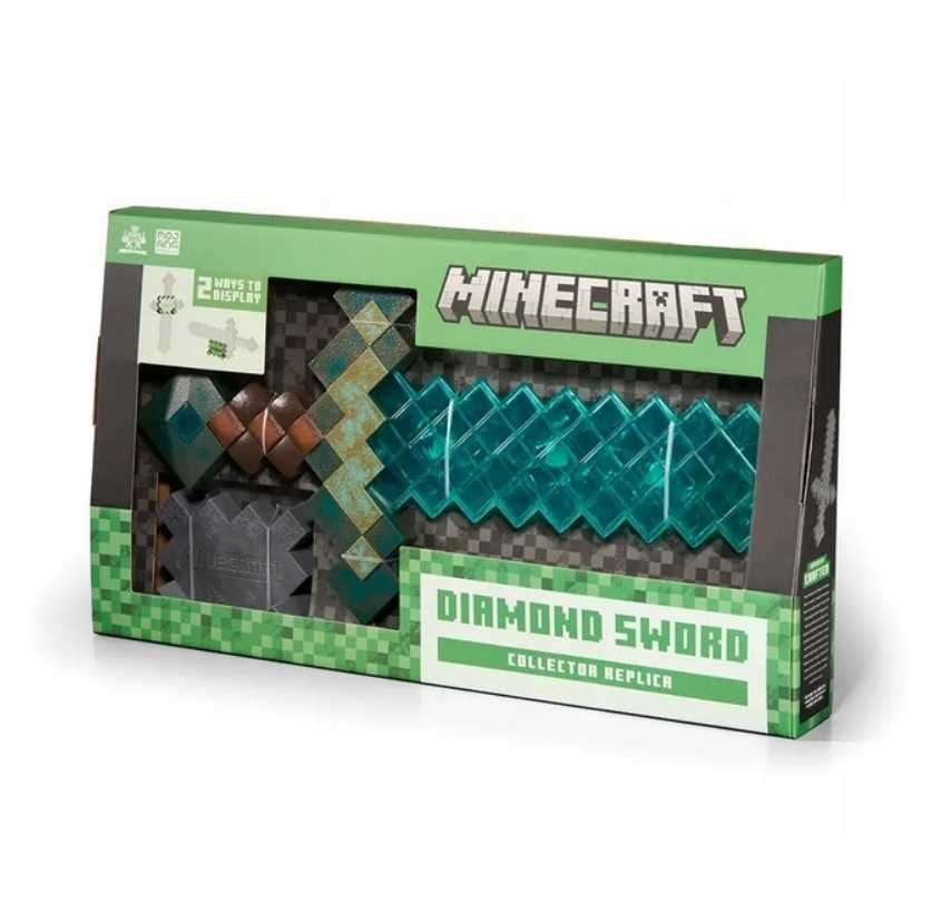 Minecraft diamentowy miecz replika kolekcjonerska 50cm dla gracza