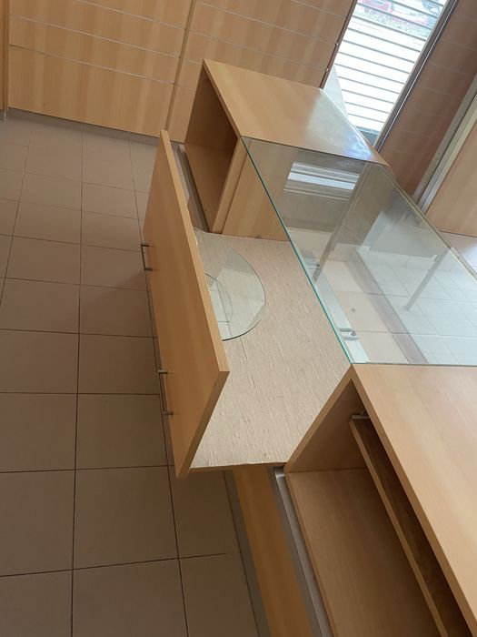 Balcao de loja boa madeira