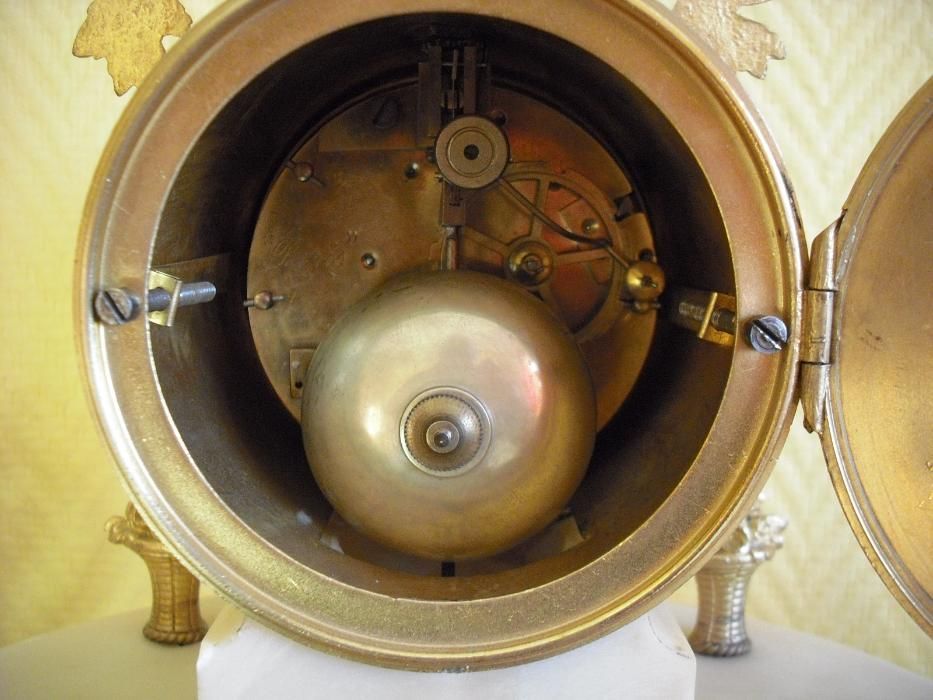 Zegar kominkowy Antyk Francja, Paryż 1850-60