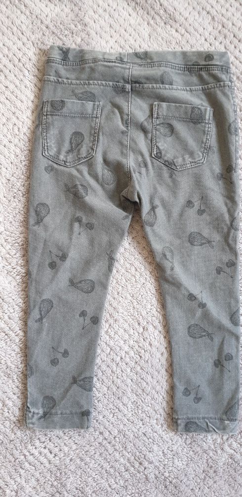 Spodnie legginsy Zara, rozm. 92